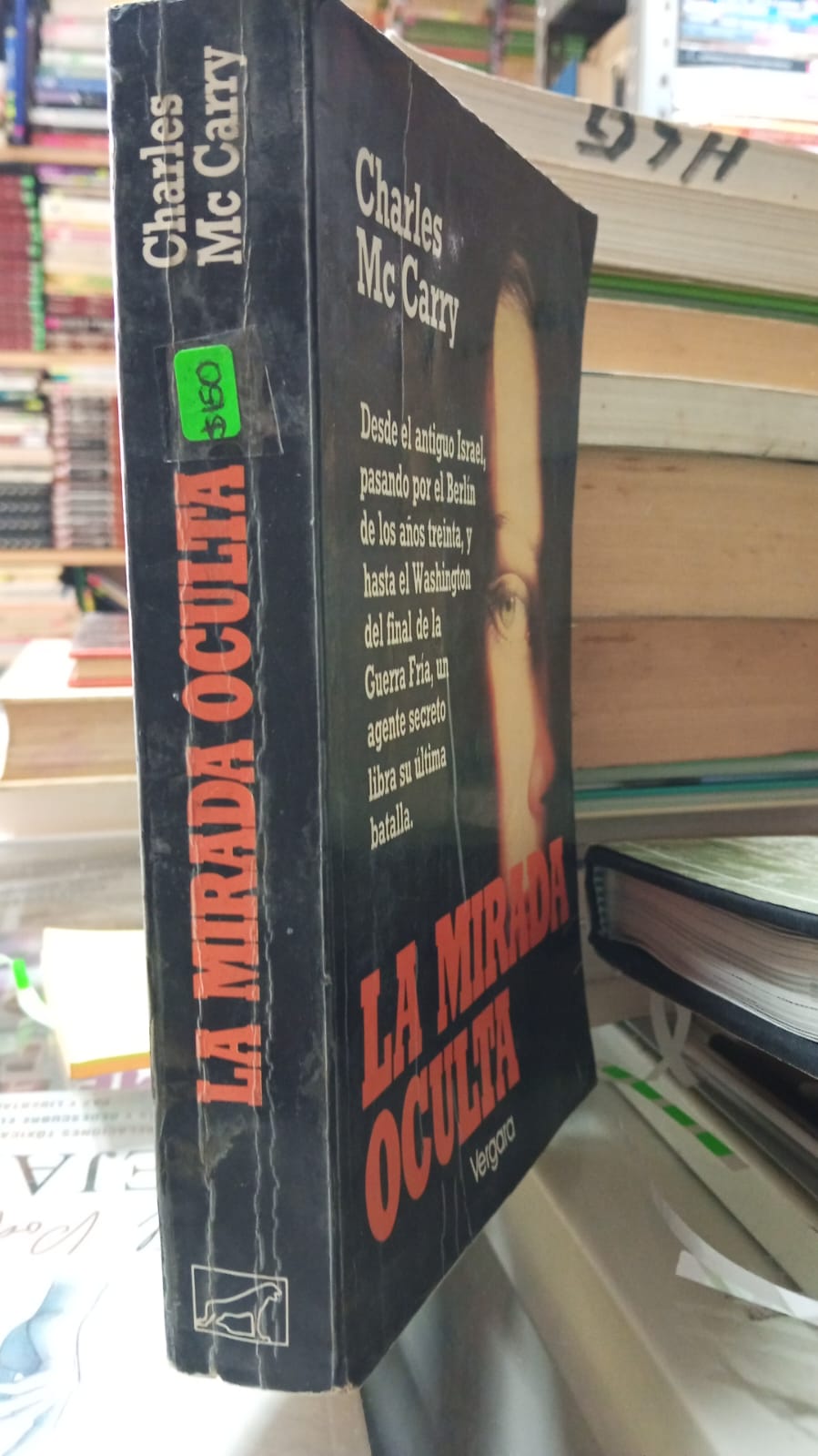 LA MIRADA OCULTA DE CHARLES MC CARRY USADO NOVELA JUAREZ 507