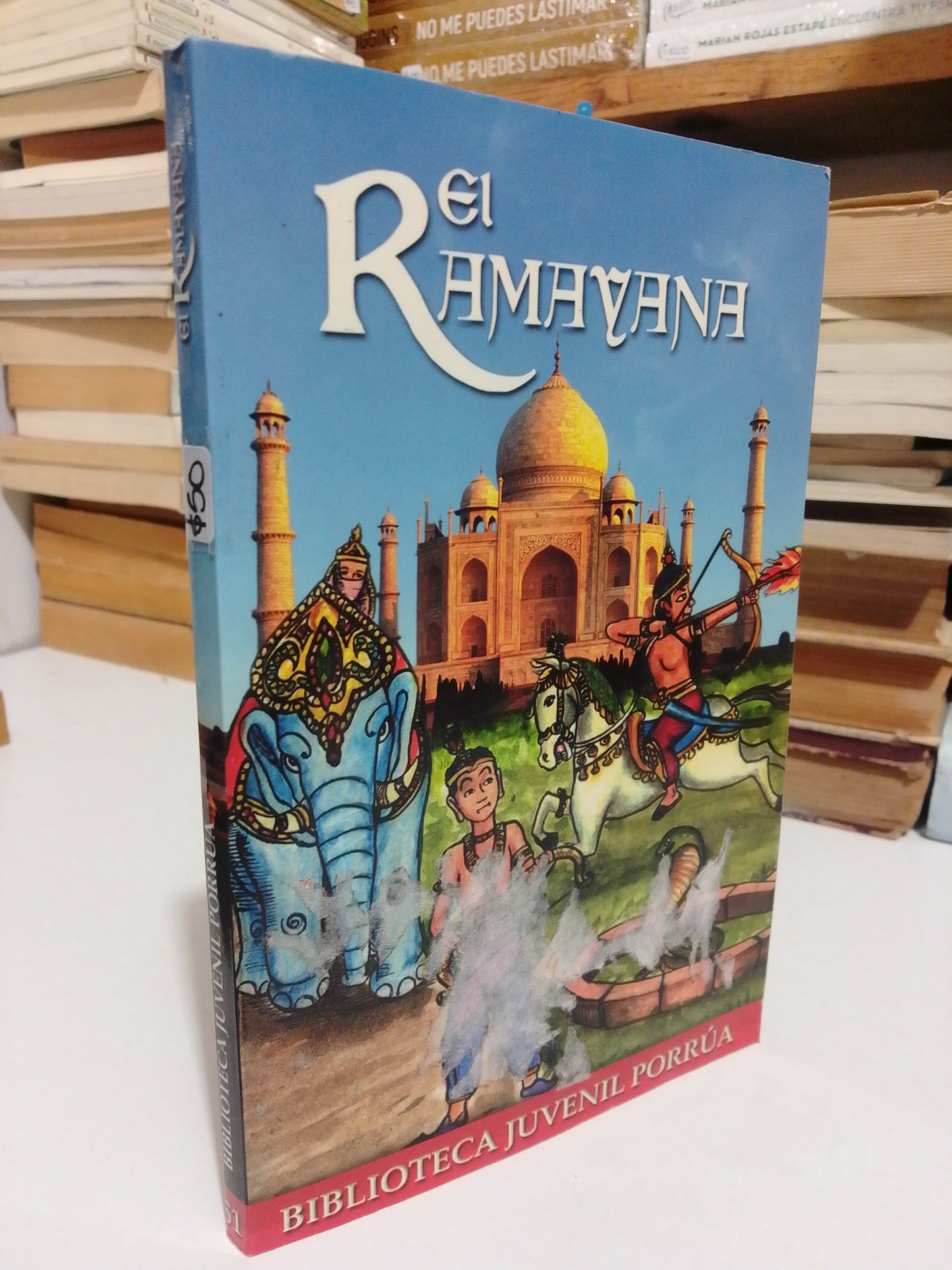 EL RAMAYANA POR CARMELA EULATE USADO NOVELA JUÁREZ