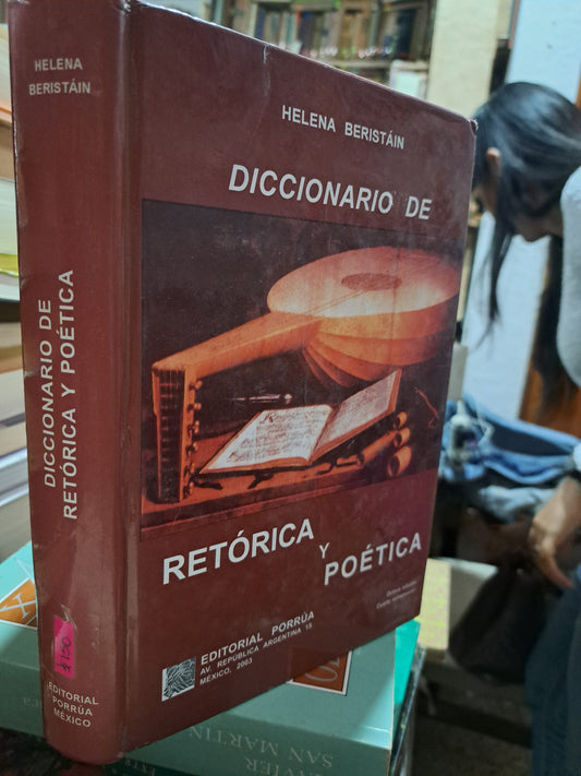 DICCIONARIO DE RETÓRICA Y POÉTICA HELENA BERISTÁIN USADO POESÍA ALDAMA