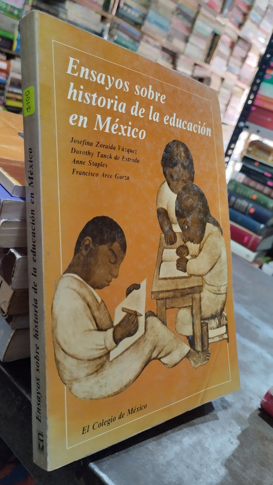 ENSAYOS SOBRE HISTORIA DE LA EDUCACION EN MEXICO POR JOSEFINA ZORAIDA VAZQUEZ LIBRO USADO HISTORIA ALDAMA