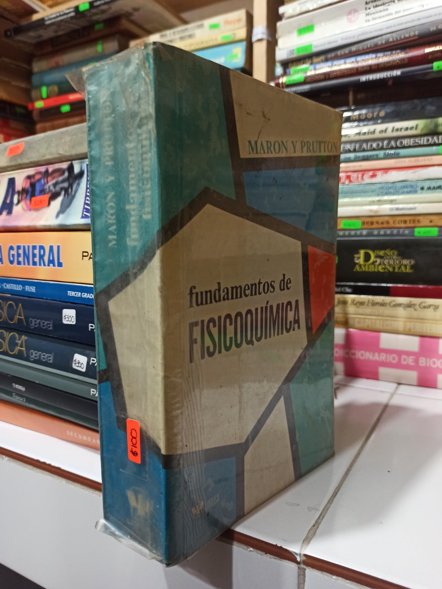 FUNDAMENTOS DE FISICOQUIMICA POR MARON PRUTTON USADO FISICA JUÁREZ