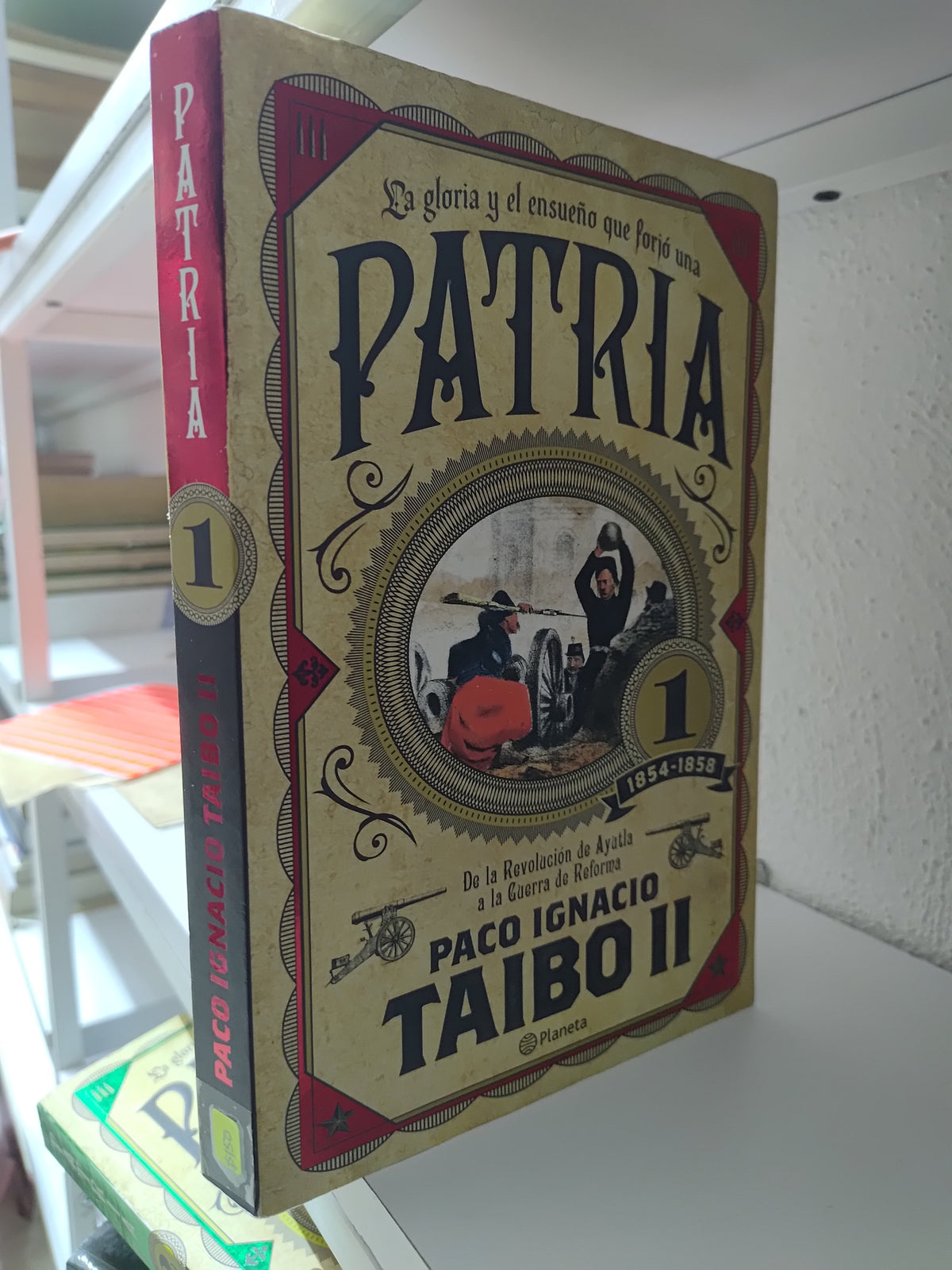 PATRIA 1 POR PACO IGNACIO TAIBO 2DO USADO NOVELAS JUAREZ 515