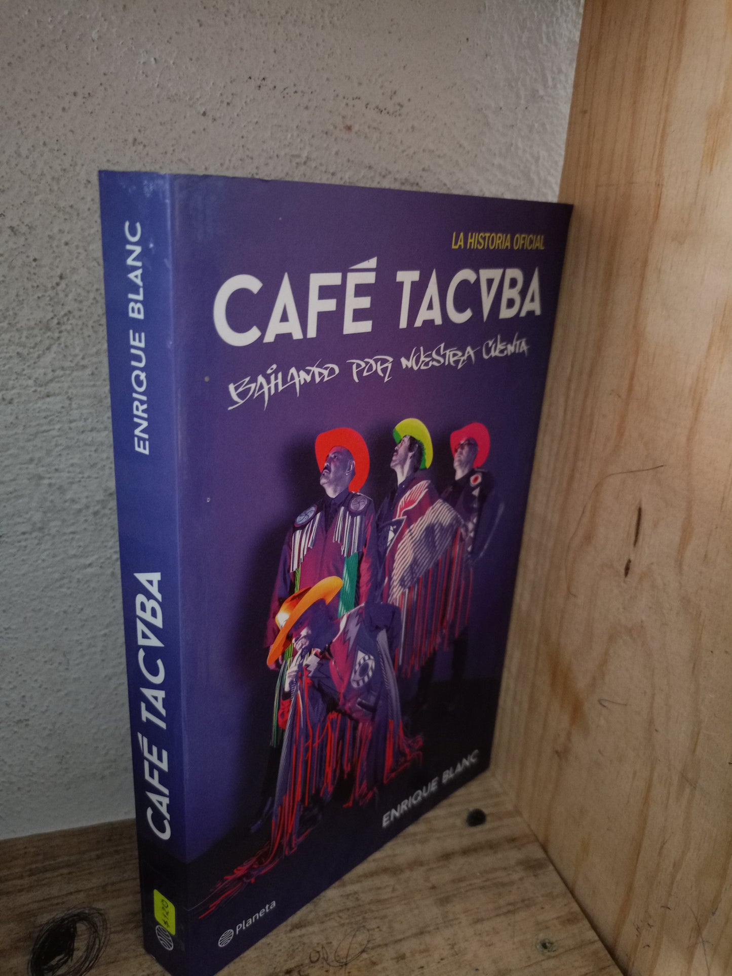 CAFÉ TACVBA POR ENRIQUE BLANC USADO NOVELA LITERARIO 305