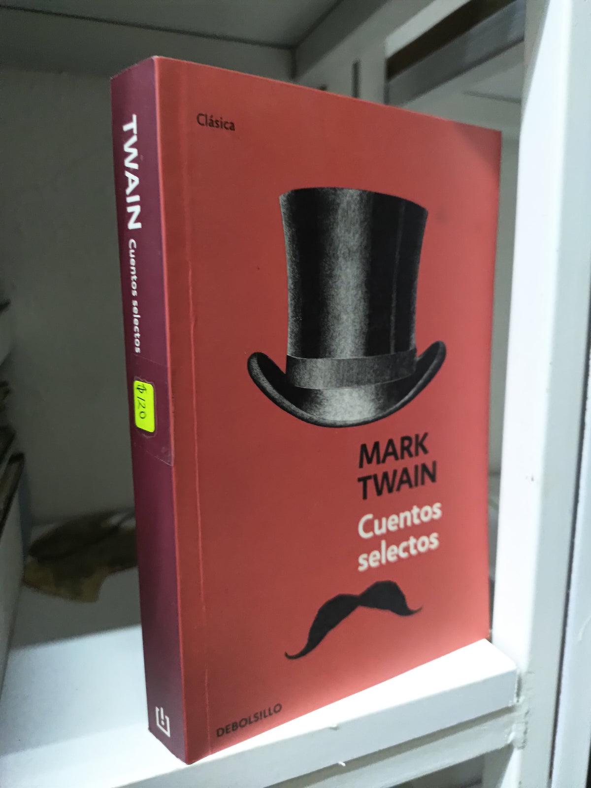 CUENTOS SELECTOS POR MARK TWIAN USADO NOVELAS JUAREZ 515