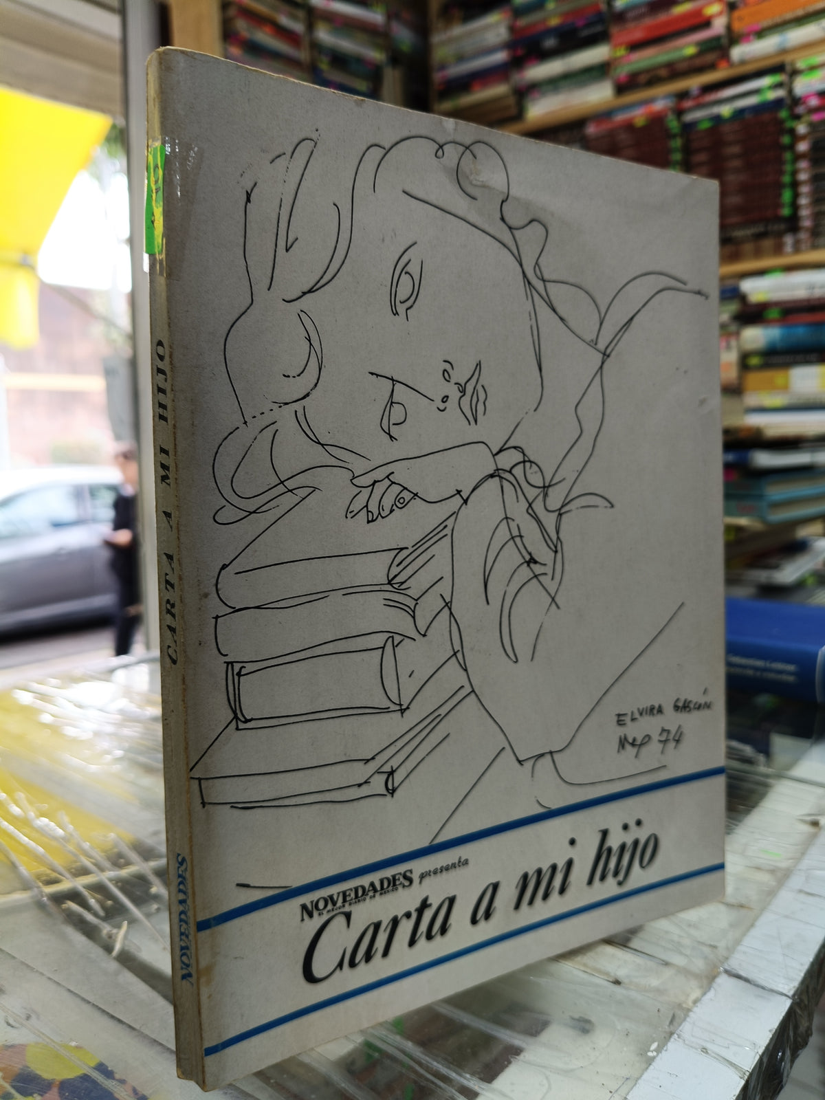 CARTA A MI HIJO POR ELVIRA USADO NOVELA JUAREZ 515