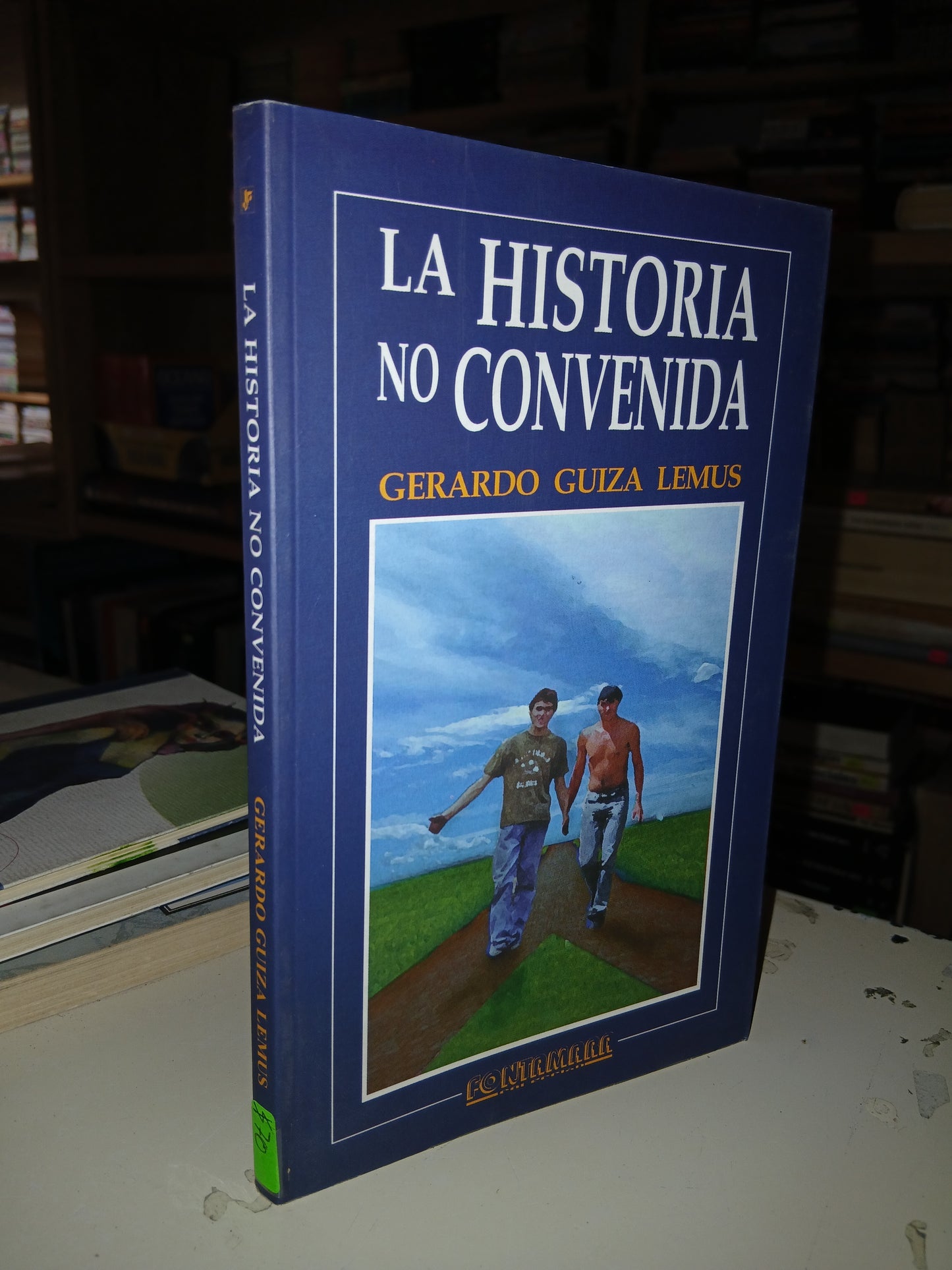 LA HISTORIA NO CONVENIDA POR GERARDO GUIZA LEMUS USADO NOVELA LITERARIO 207