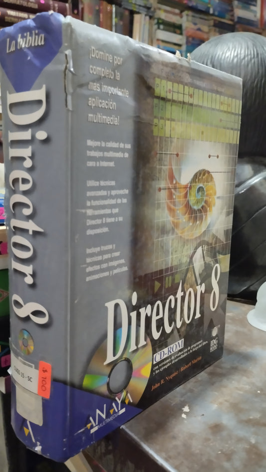 DIRECTOR 8 POR JOHN R NYQUIST LIBRO USADO COMPUTACION ALDAMA