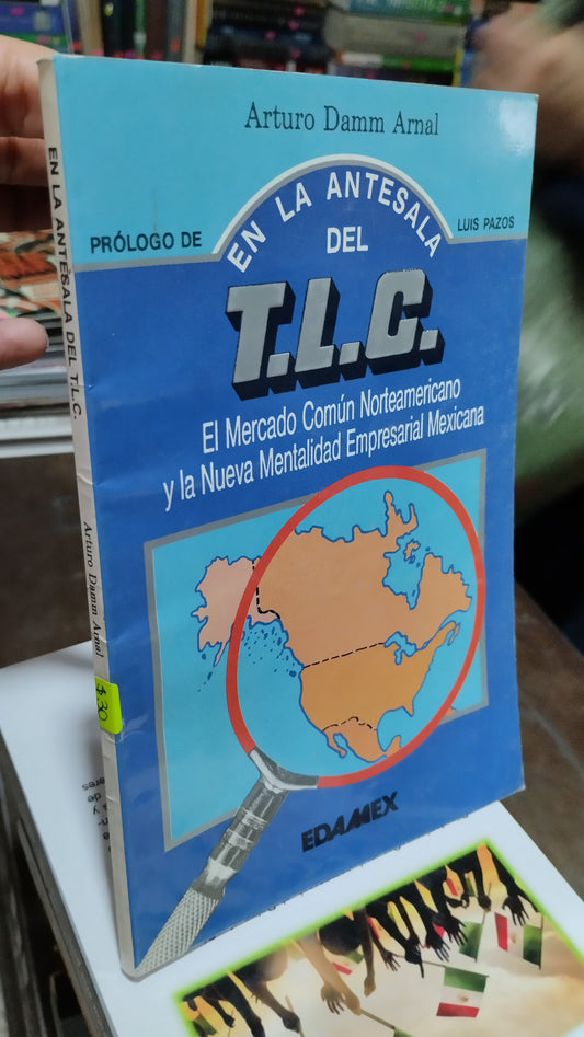 EN LA ANTESALA DEL TLC POR ARTURO DAMM ARNAL LIBRO USADO POLITICA ALDAMA