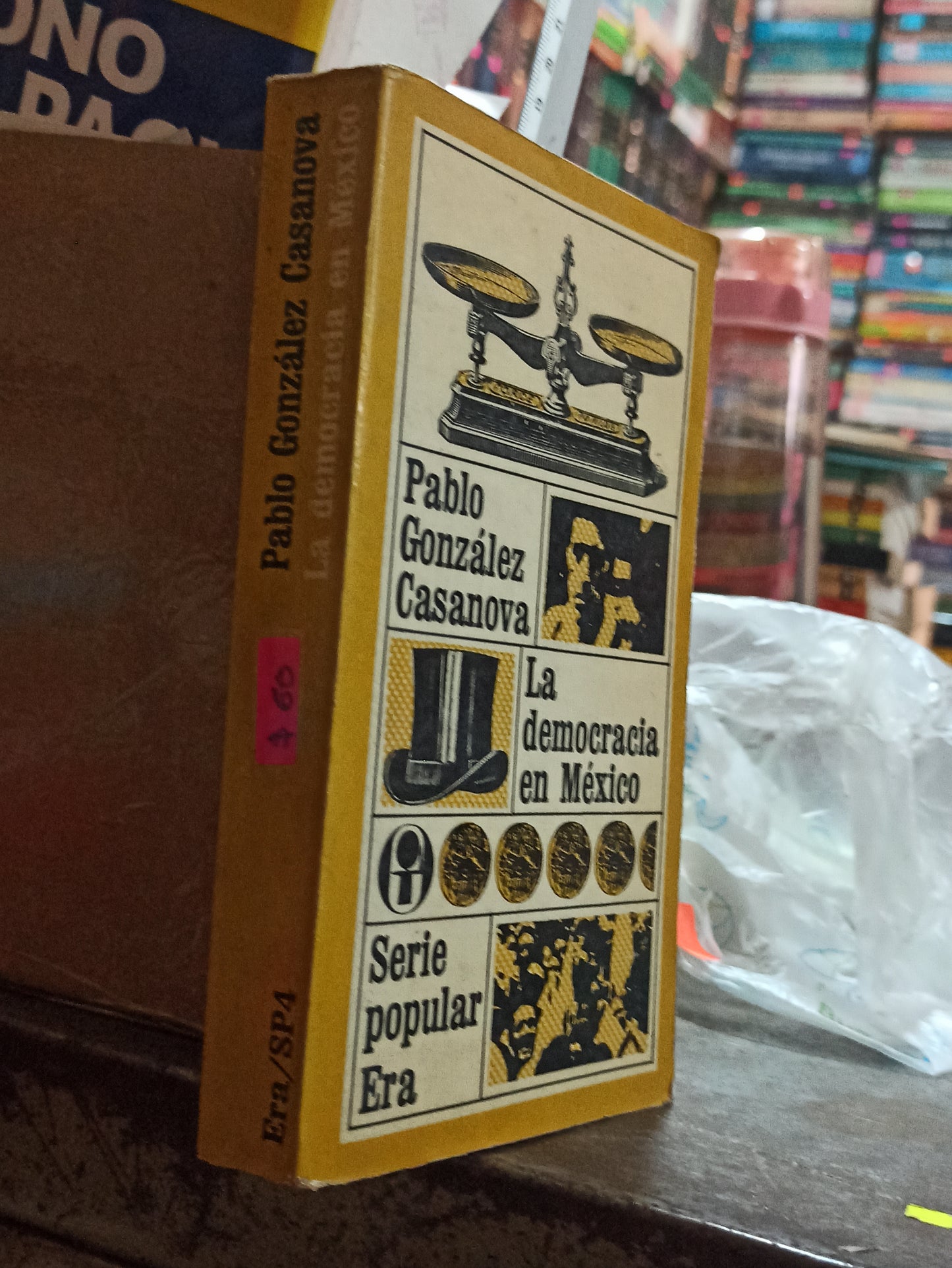 LA DEMOCRACIA EN MEXICO POR PABLO GONZALES CASANOVA USADO HISTORIA ALDAMA