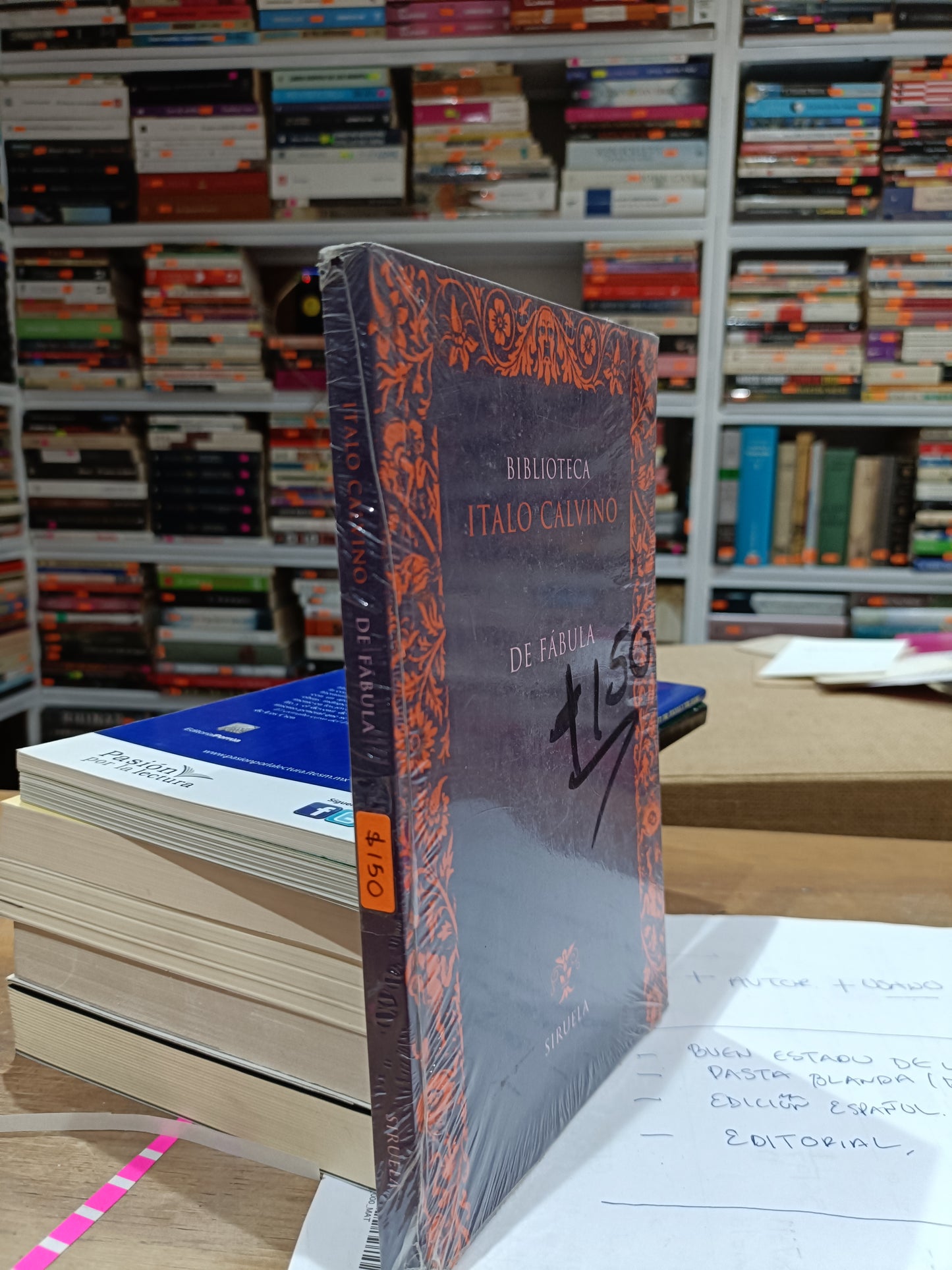 BIBLIOTECA ITALO CALVINO DE FABULA USADO NOVELA JUAREZ 515