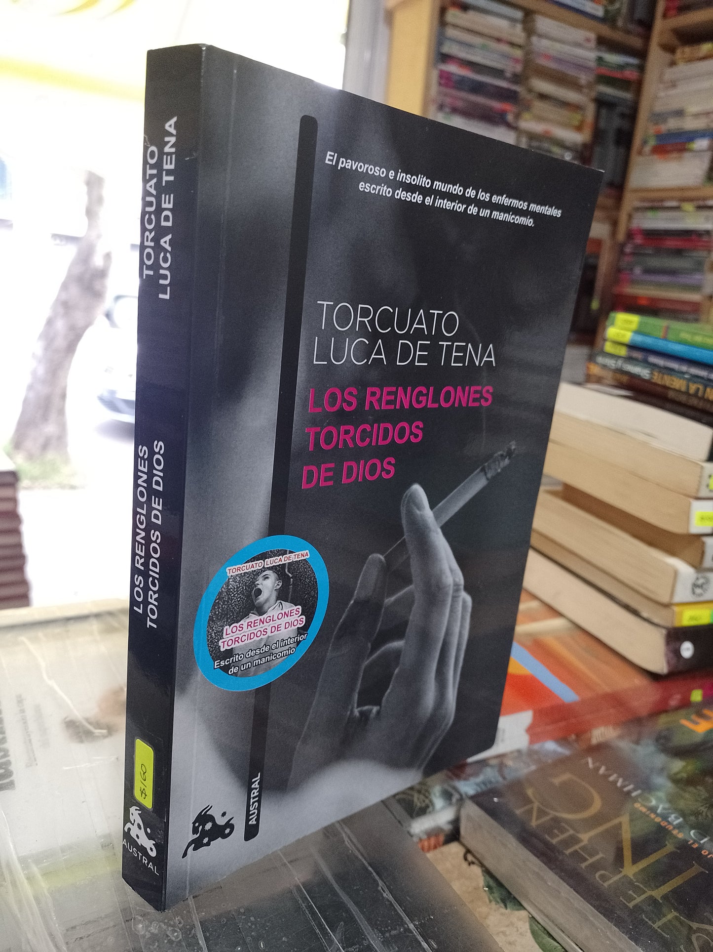 LOS RENGLONES TORCIDOS DE DIOS POR TORCUATO LUCA DE TENA USADO NOVELA JUAREZ 507