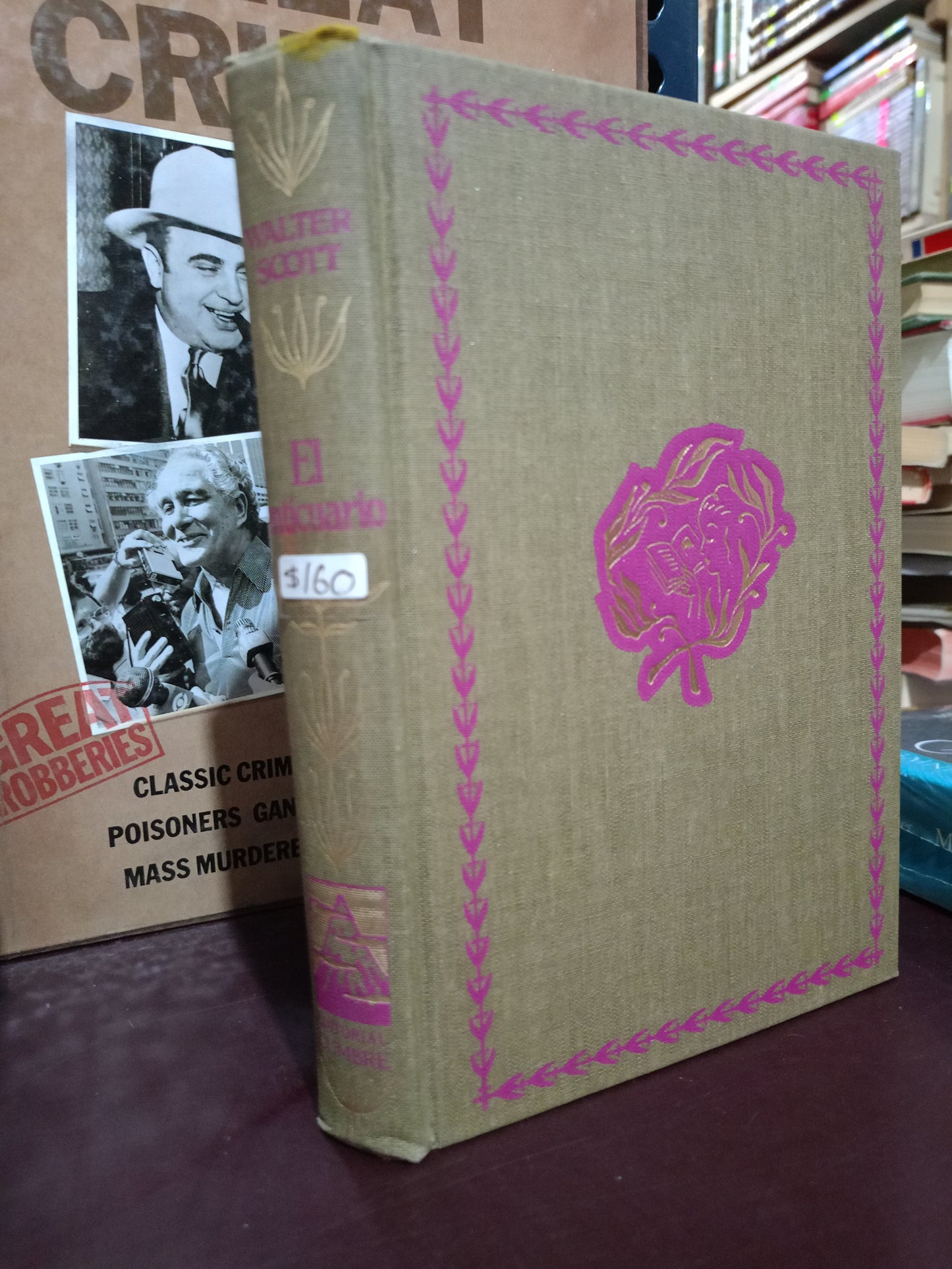EL ANTICUARIO WALTER SCOTT USADO NOVELA LITERARIO 305