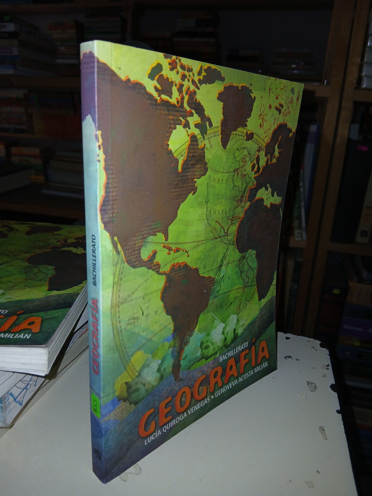 GEOGRAFÍA  BACHILLERATO POR LUCÍA QUIROGA VENEGAS Y GENOVEVA ACOSTA MILIÁN USADO GEOGRAFÍA LITERARIO 207