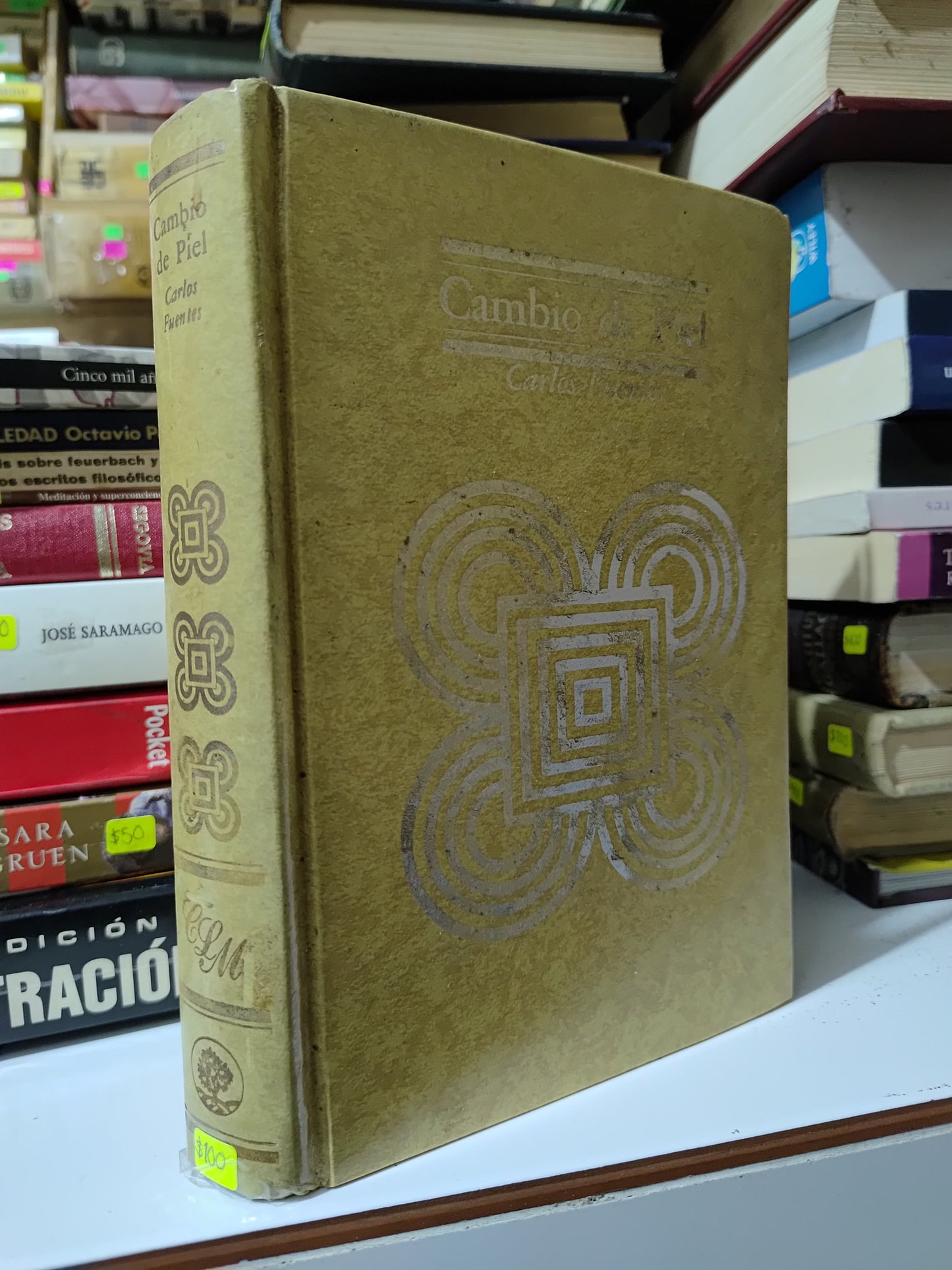 CAMBIO DE PIEL POR CARLOS FUENTES USADO NOVELAS JUAREZ 507