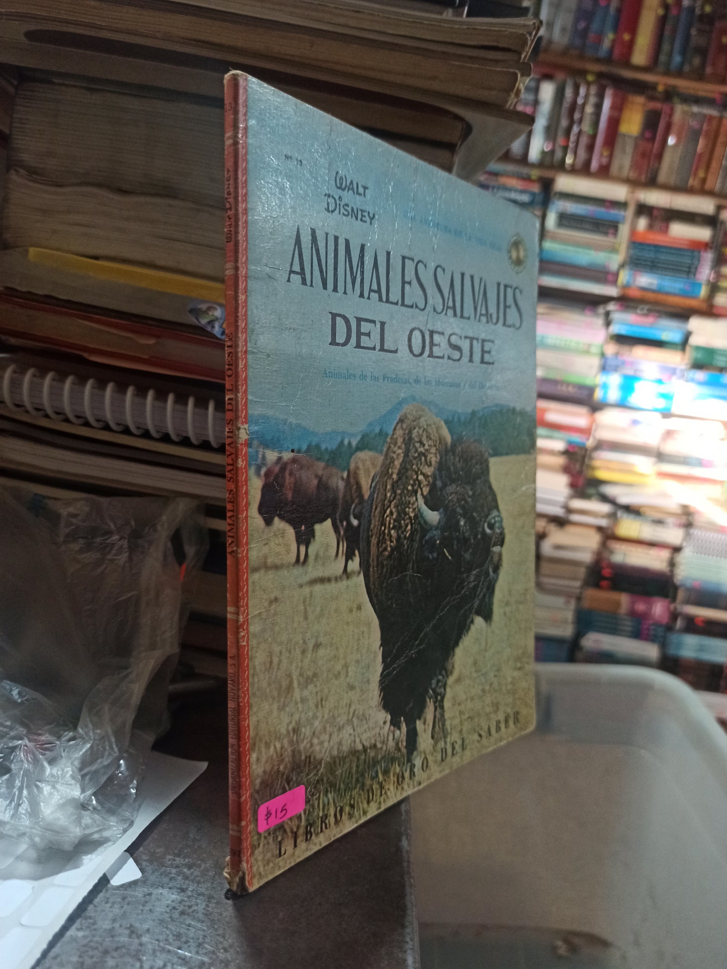 ANIMALES SALVAJES DEL OESTE POR WALT DISNEY USADO BIOLOGIA ALDAMA