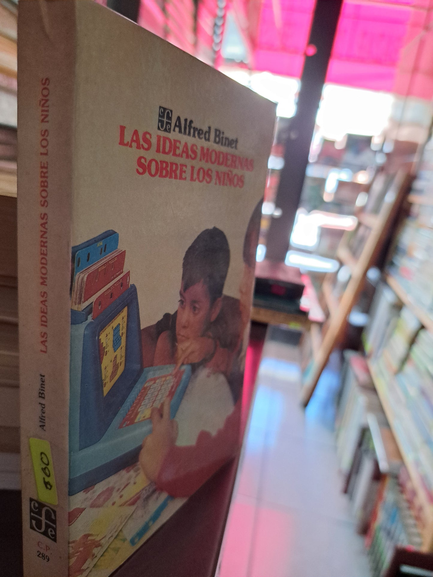 LAS IDEAS MODERNAS SOBRE LOS NIÑOS ALFRED BINET USADO PSICOLOGÍA LITERARIO 305