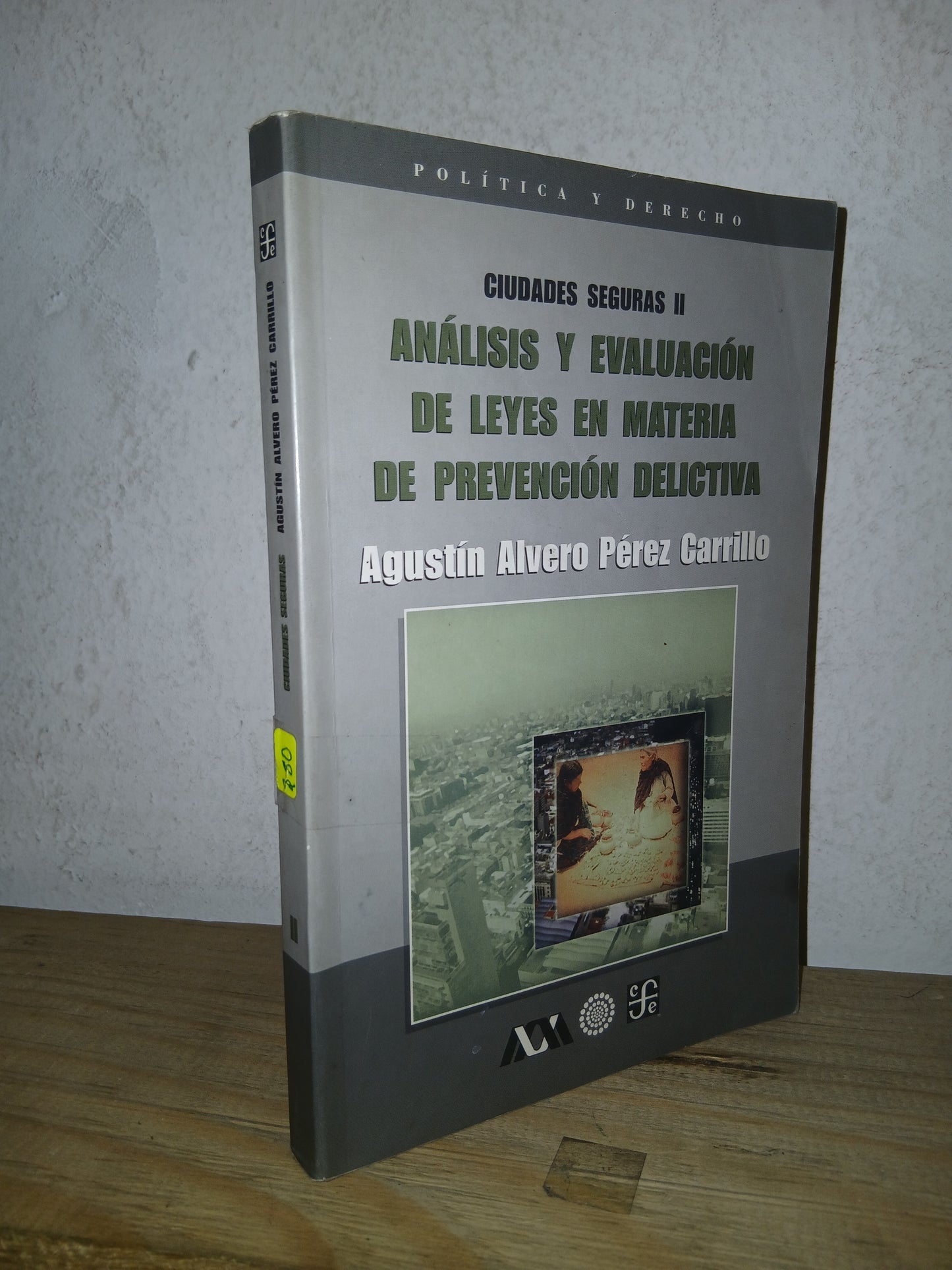 ANÁLISIS Y EVALUACIÓN DE LEYES EN MATERIA DE PREVENCIÓN DELICTIVA POR AGUSTÍN RIVERO PÉREZ CARRILLO USADO DERECHO LITERARIO 207