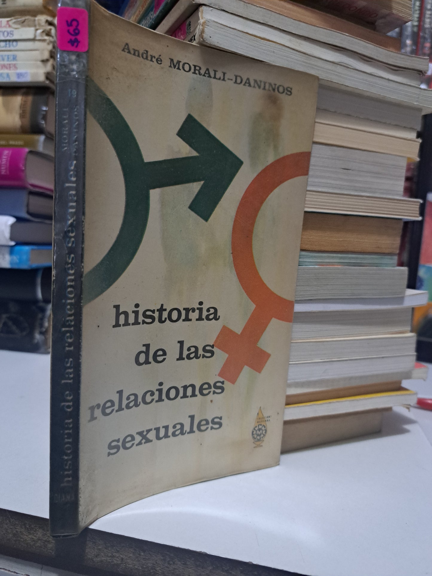 HISTORIA DE LAS RELACIONES SEXUALES ANDRE MORALI DANINOS USADO SUPERACIÓN PERSONAL JUÁREZ