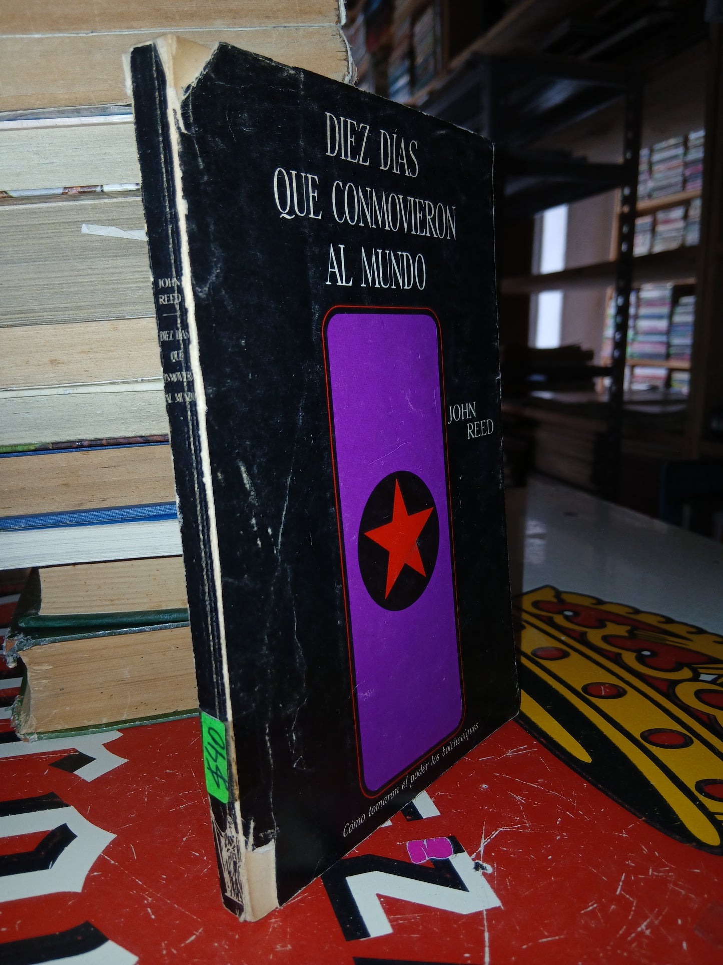 DIEZ DÍAS QUE CONMOVIERON AL MUNDO POR JOHN REED USADO NOVELA LITERARIO 207