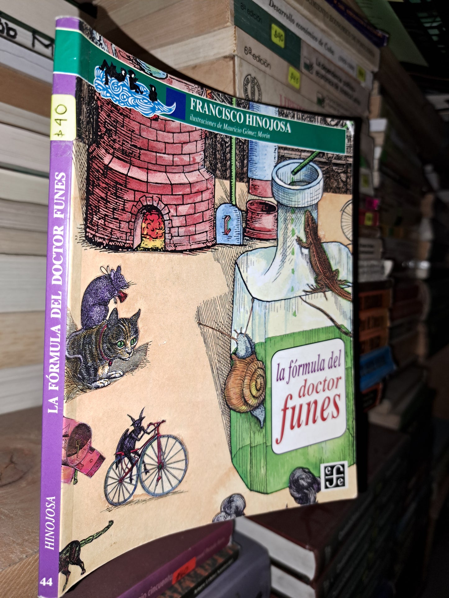 LA FORMULA DEL DOCTOR FUNES FRANCISCO HINOJOSA USADO INFANTIL LITERARIO 207