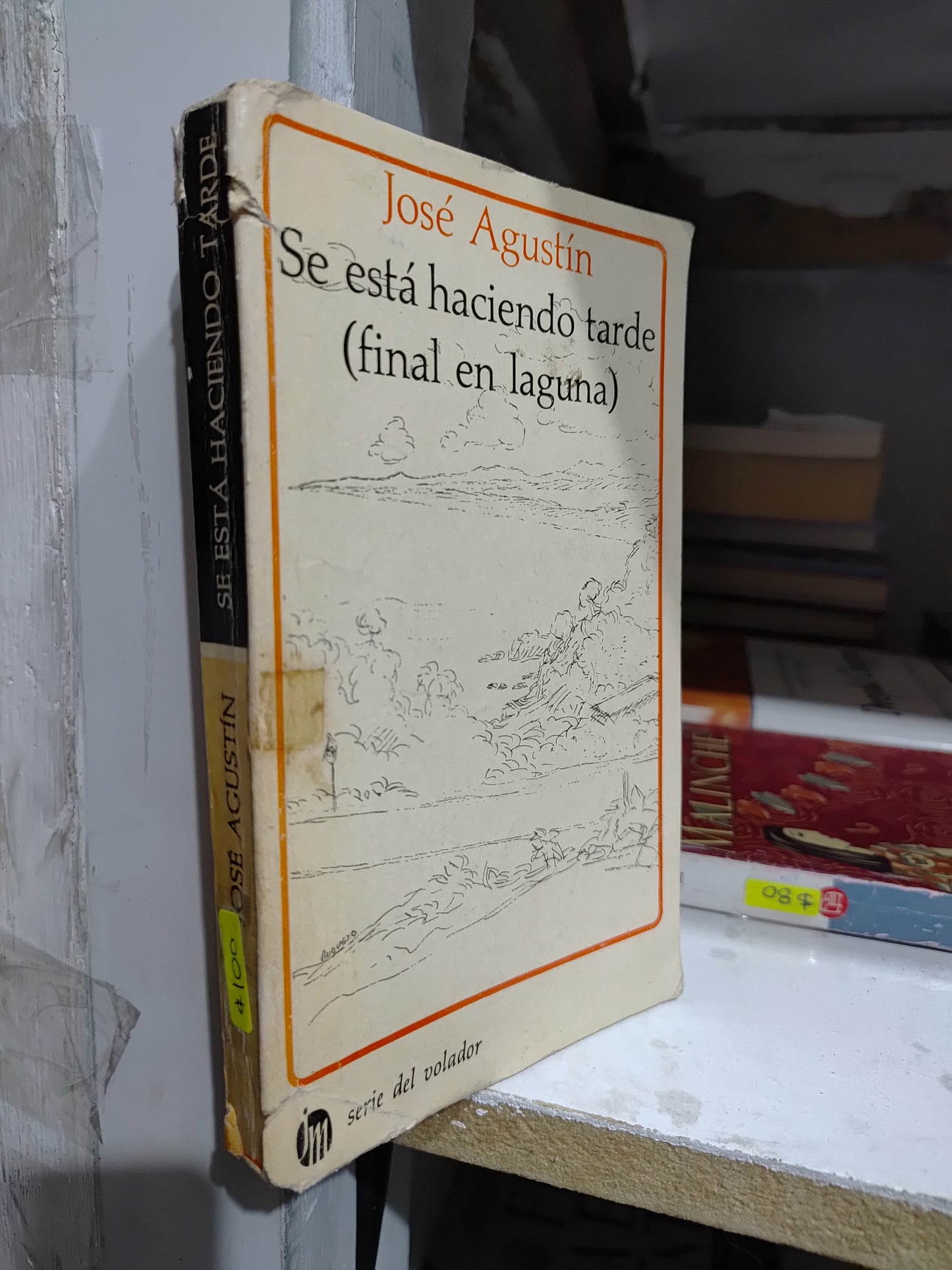 SE ESTA HACIENDO TARDE FINAL EN LAGUNA POR JOSE AGUSTIN USADO NOVELAS JUAREZ