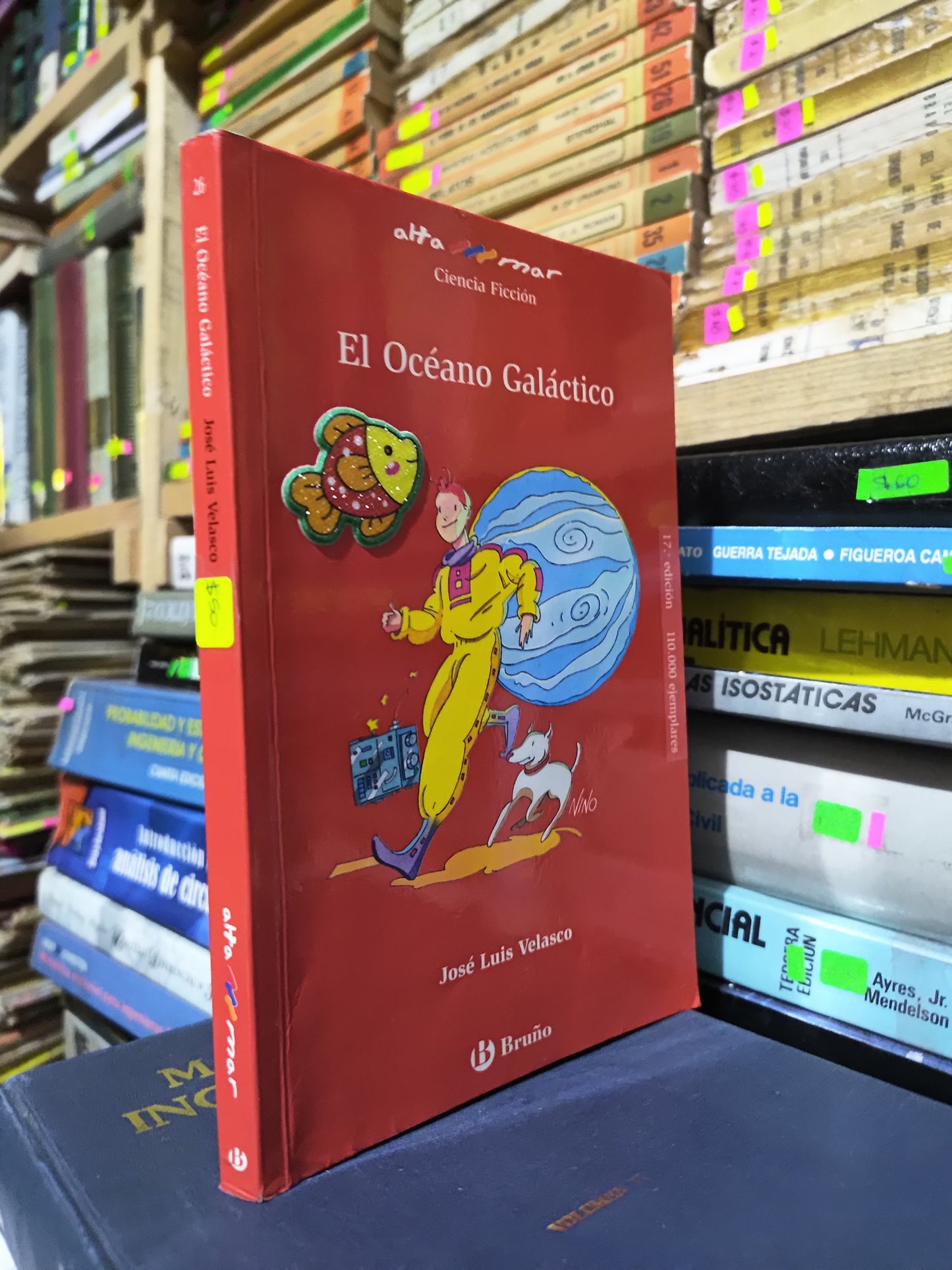 EL OCEANO GALACTICO POR JOSE LUIS VELASCO USADO INFANTILES JUAREZ 507