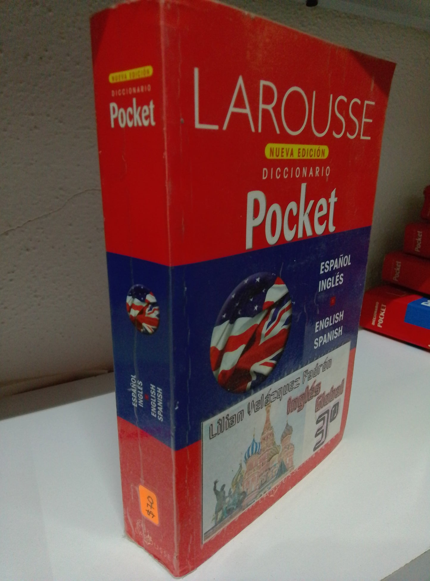 LAROUSSE DICCIONARIO POCKET ESPAÑOL INGLES USADO IDIOMAS JUAREZ 515