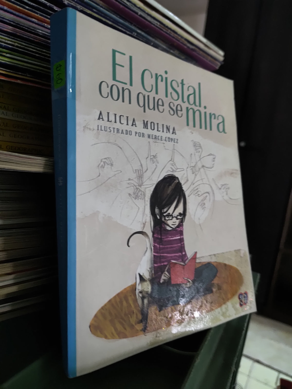 EL CRISTAL CON QUE SE MIRA POR ALICIA MOLINA USADO NOVELAS JUAREZ 515