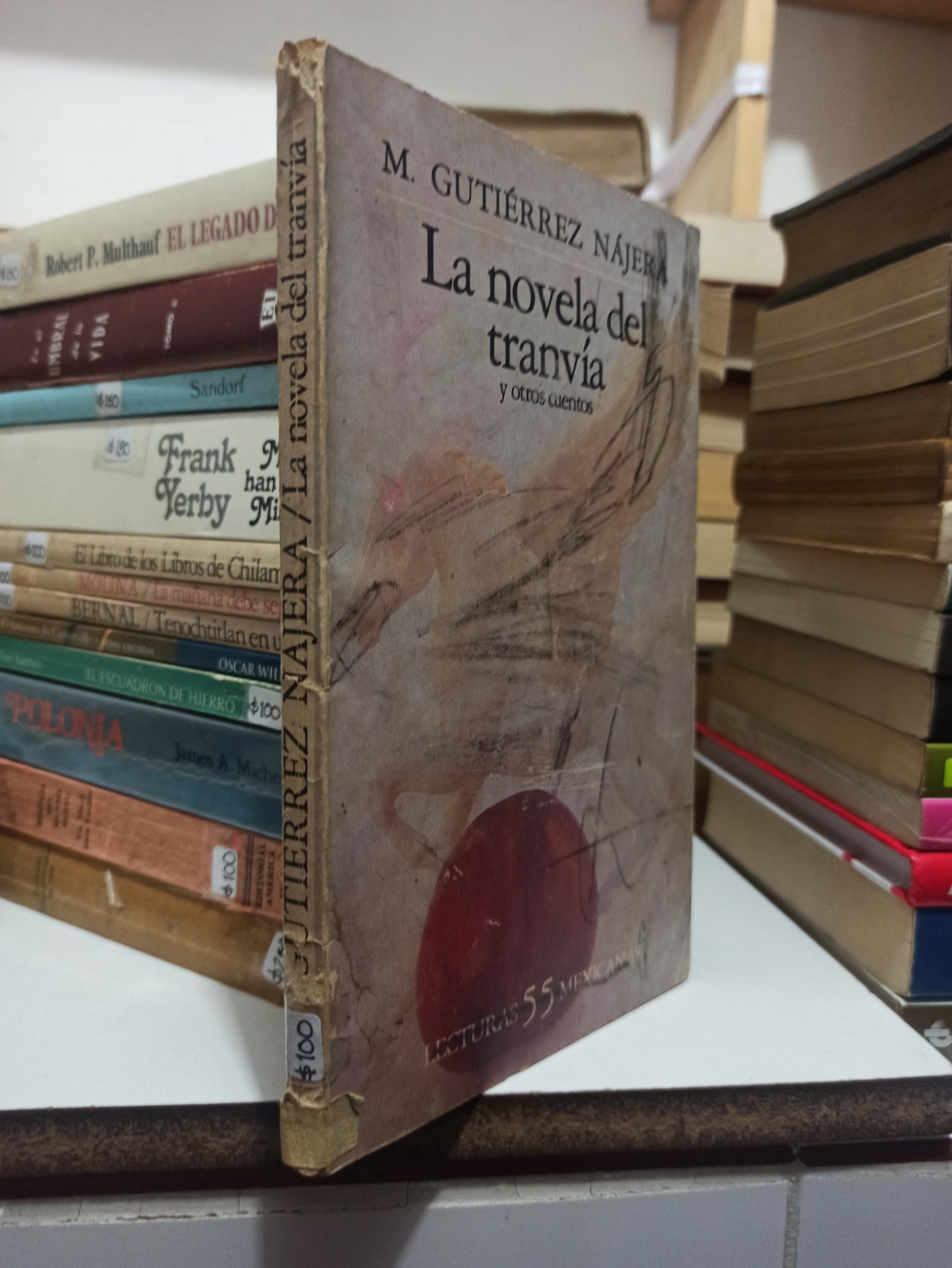LA NOVELA DEL TRANVIA POR M. GUTIERREZ NAJERA USADO NOVELAS JUÁREZ