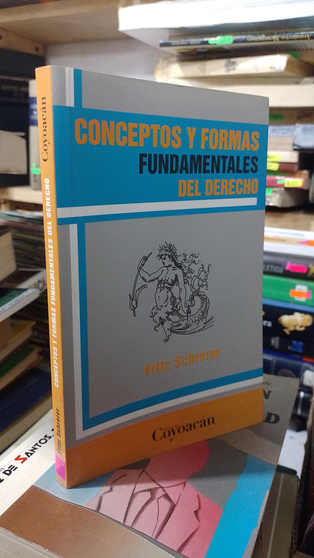 CONCEPTOS Y FORMAS FUNDAMENTALES DEL DERECHO POR FRITZ SCHREIER USADO DERECHO JUAREZ 507