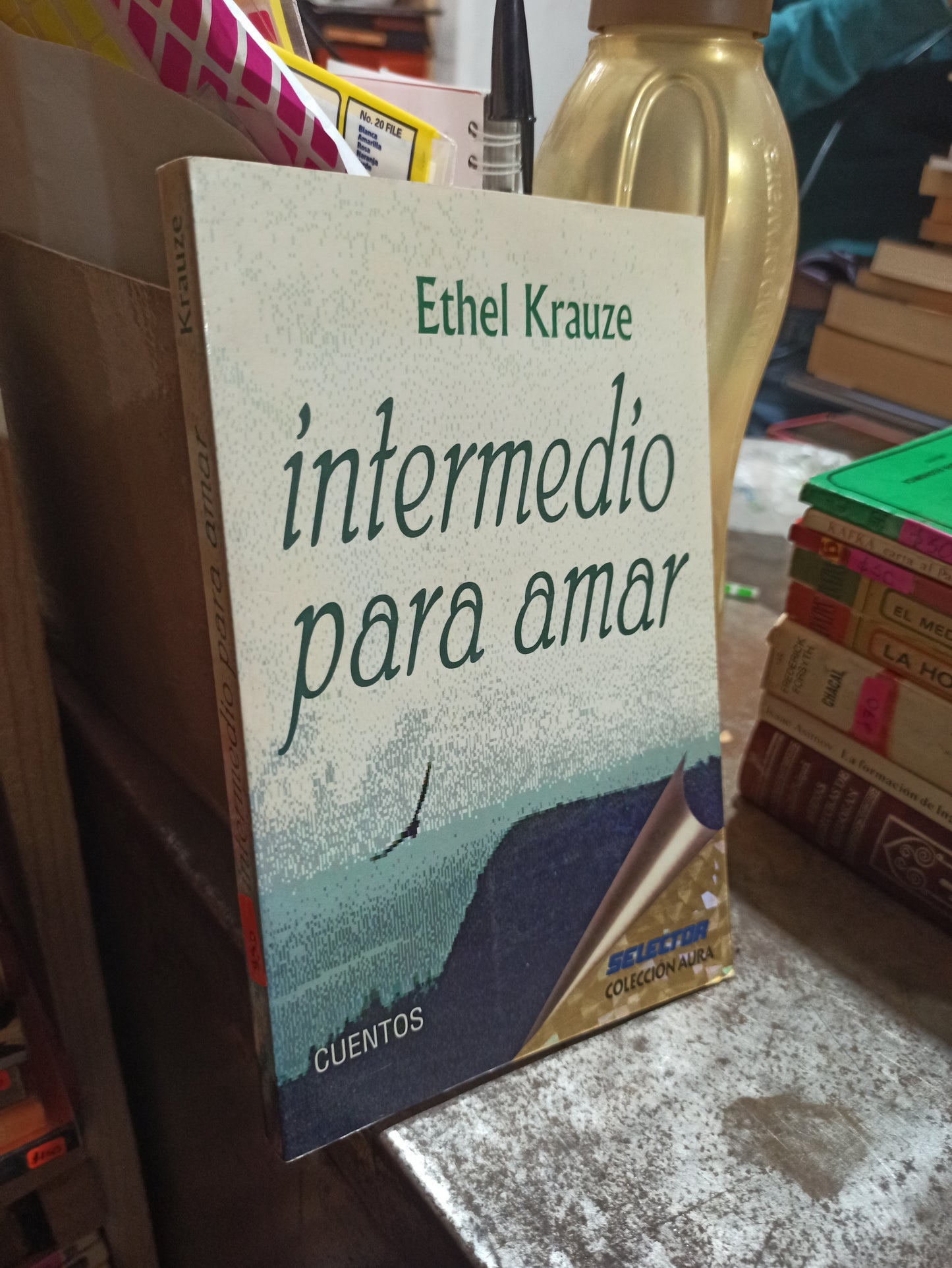 INTERMEDIO PARA AMAR POR ETHEL KRAUZE USADO NOVELAS ALDAMA