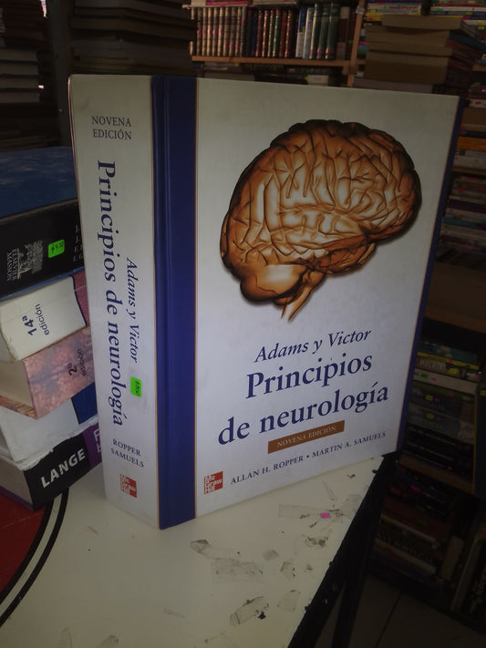 ADAMS Y VICTOR: PRINCIPIOS DE NEUROLOGIA POR ROPPER Y SAMUELS USADO MEDICINA LITERARIO 207