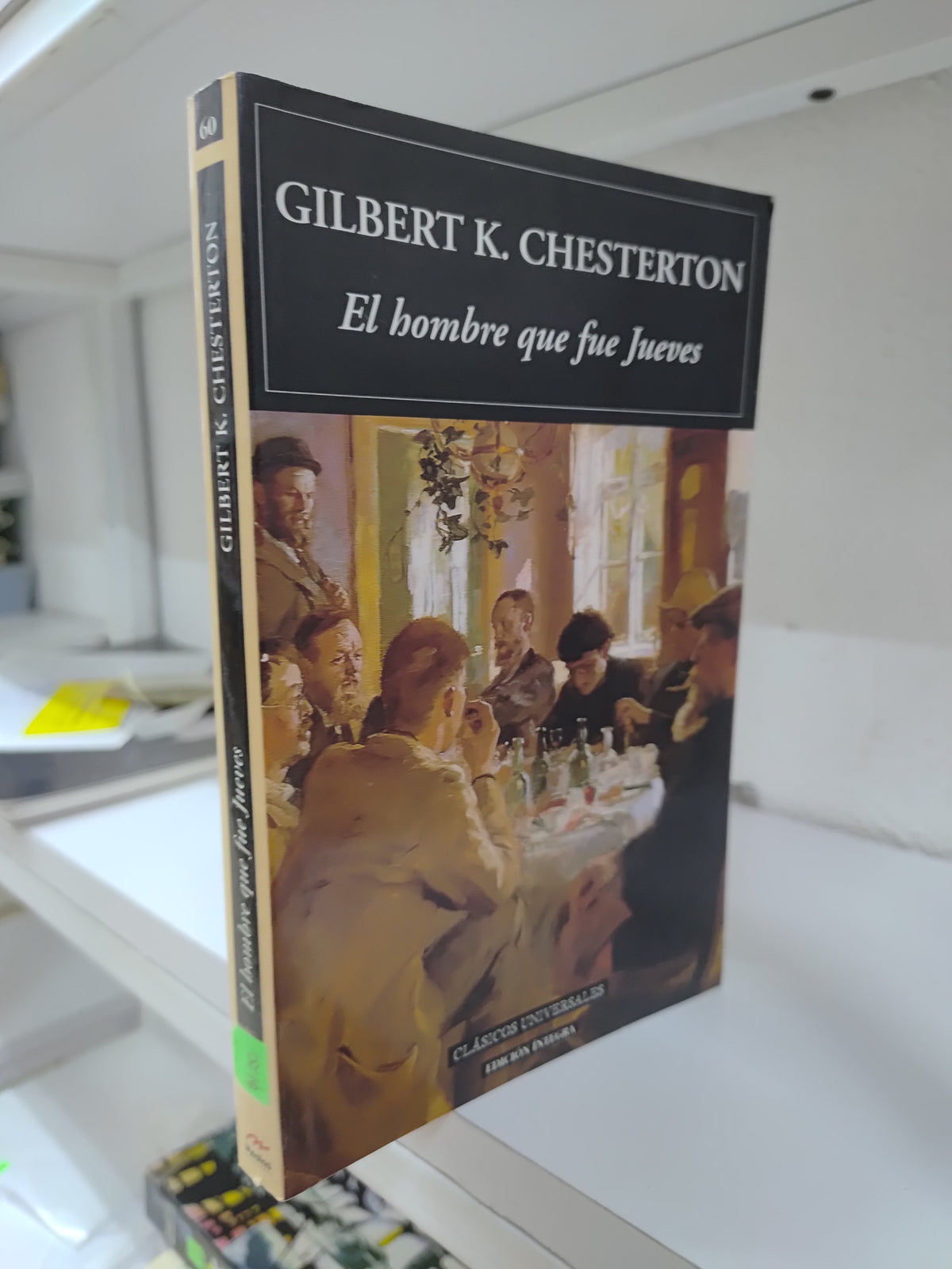 EL HOMBRE QUE FUE JUEVES POR GILBERT K. CHESTERTON USADO NOVELAS JUAREZ 515
