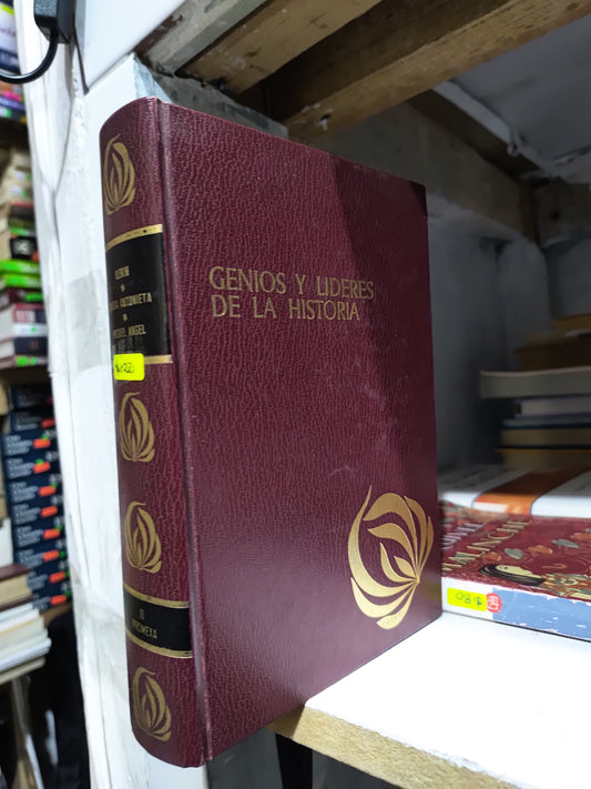 GENIOS Y LIDERES DE LA HISTORIA POR VARIOS AUTORES USADO HISTORIA JUAREZ