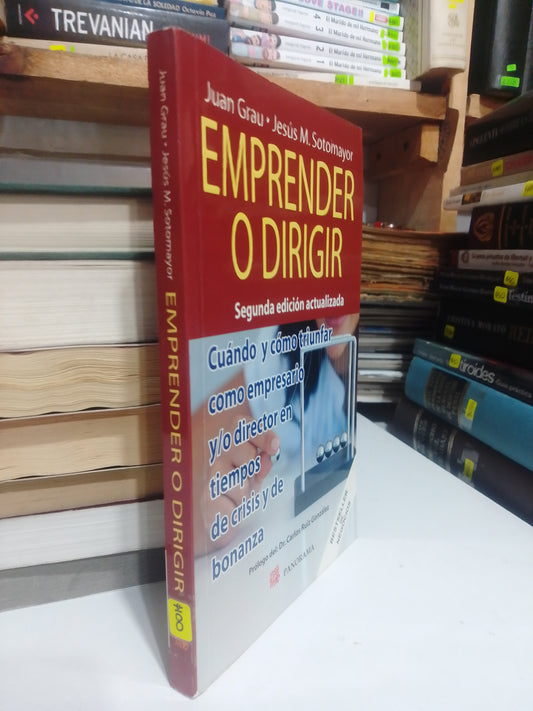 EMPRENDER O DIRIGIR, JUAN GRAU, USADO, SUPERACION PERSONAL, JUAREZ 515