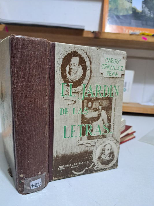 EL JARDÍN DE LAS LETRAS CARLOS GONZÁLEZ PEÑA USADO POESÍA JUÁREZ