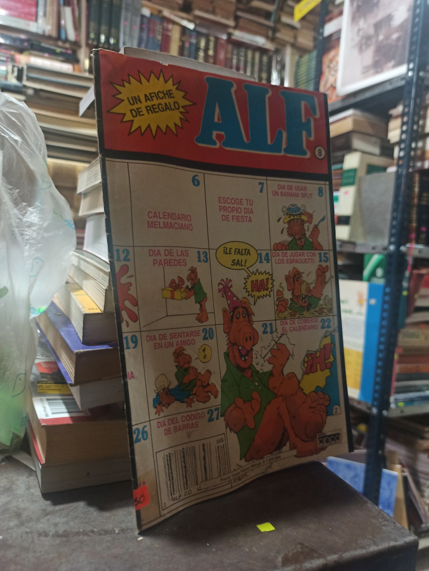 ALF N. 8 USADO ANTIGUOS ALDAMA