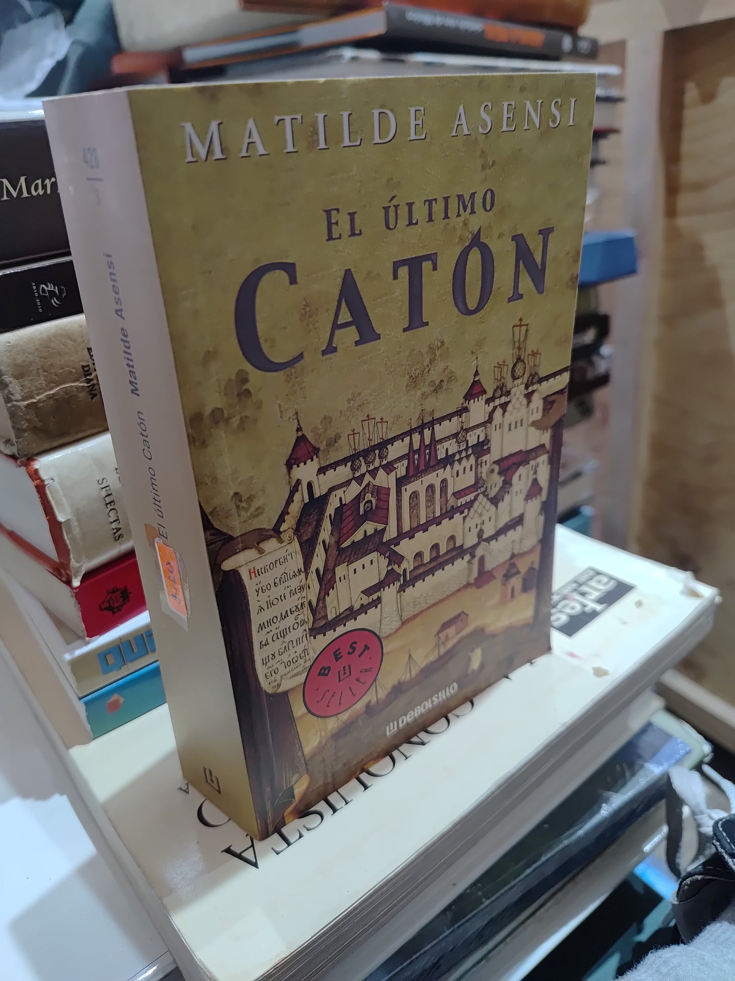 EL ULTIMO CATON POR MATILDE ASENSI USADO NOVELAS JUAREZ 515