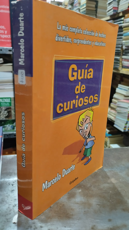 GUIA DE CURIOSOS POR MARCELO DUARTE LIBRO USADO INFANTIL ALDAMA