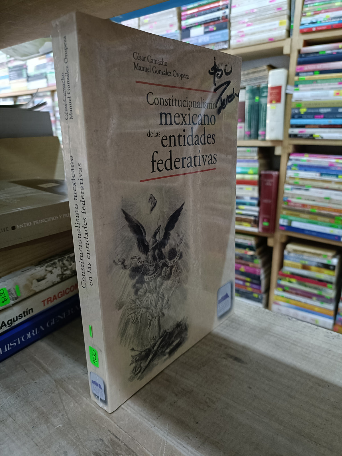 CONSTITUCIONALISMO MEXICANO DE LAS ENTIDADES FEDERATIVAS POR CESAR CAMACHO, MANUEL GONZALEZ USADO DERECHO LITERARIO 207