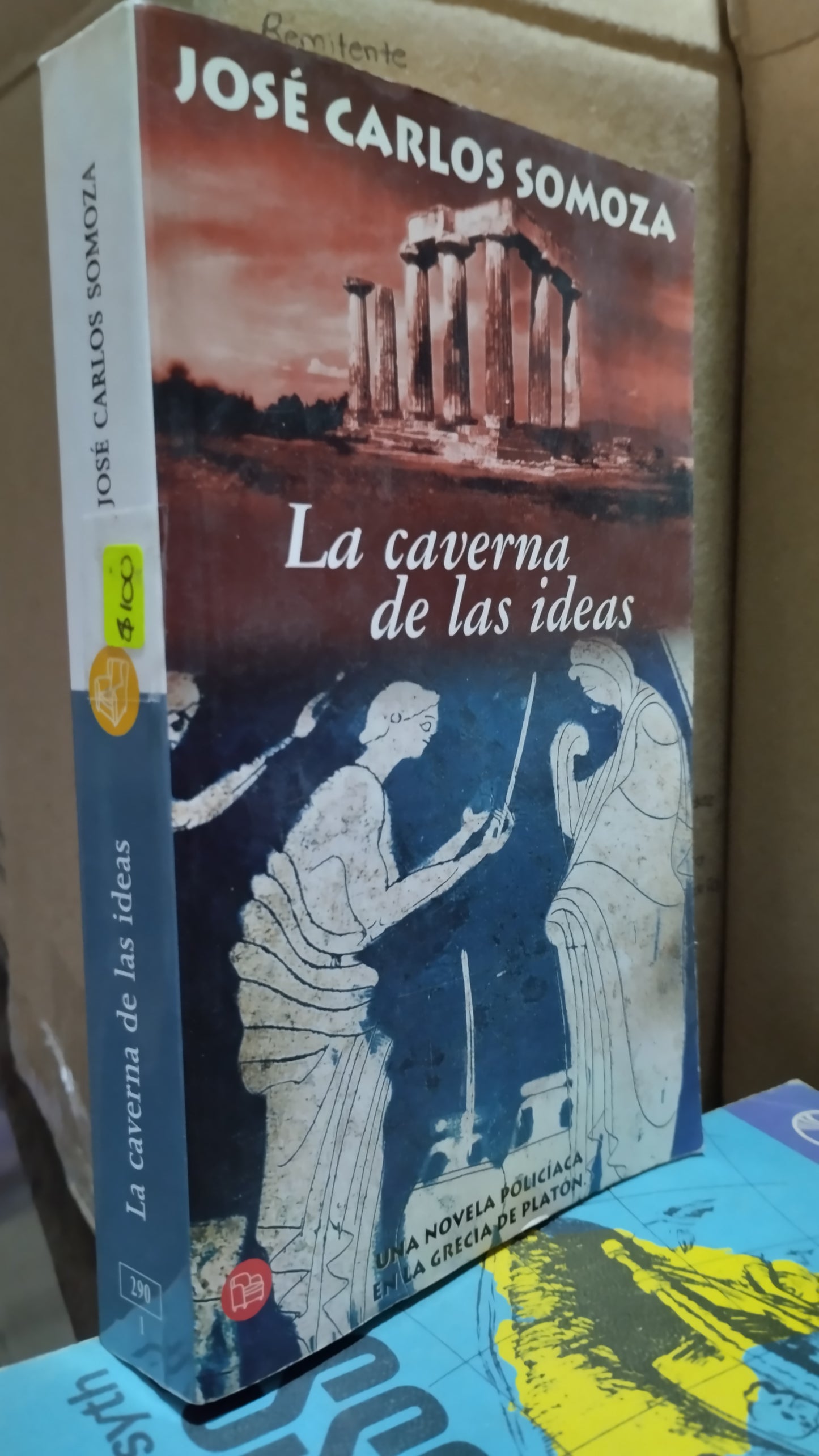LA CAVERNA DE LAS IDEAS POR JOSE CARLOS SOMOZA LIBRO USADO NOVELAS ALDAMA