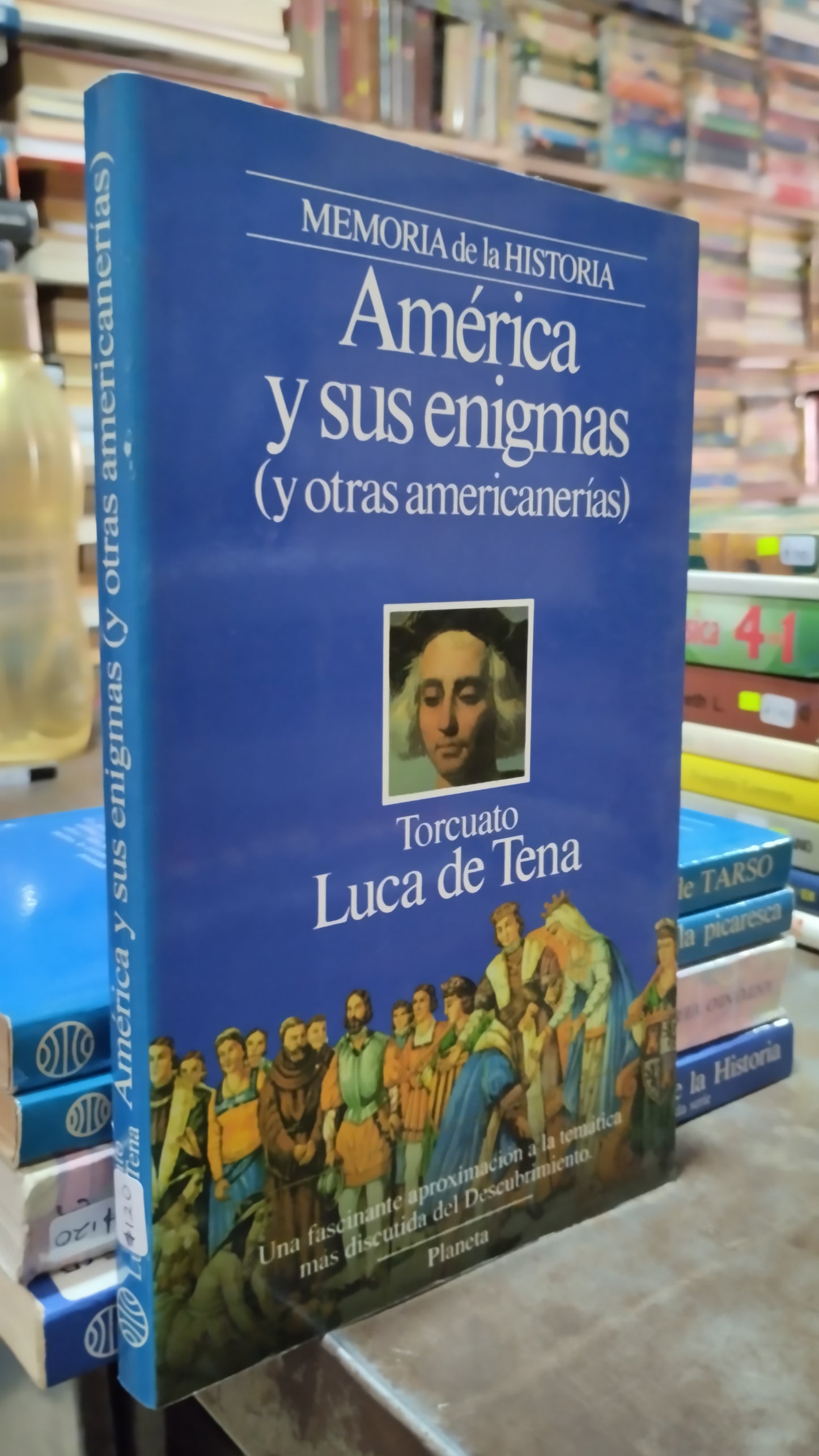 AMERICA Y SUS ENIGMAS Y OTRAS AMERICANIAS POR TORCUATO LUCA DE TUNA LIBRO USADO HISTORIA ALDAMA