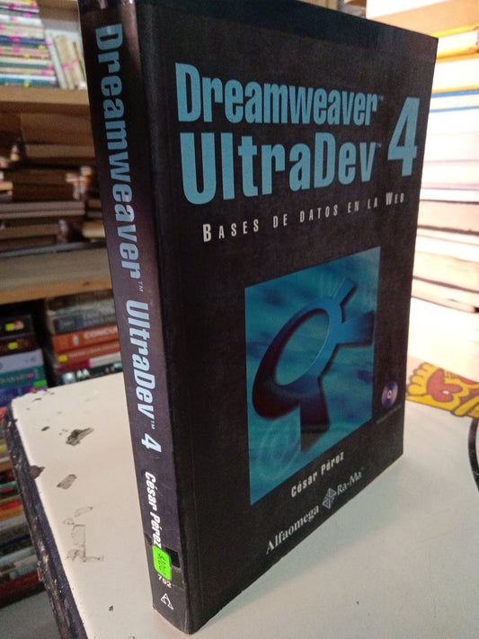 DREAMWEAVER ULTRADEV 4 BASES DE DATOS EN LA WEB POR CESAR PEREZ USADO COMPUTACION LITERARIO 207
