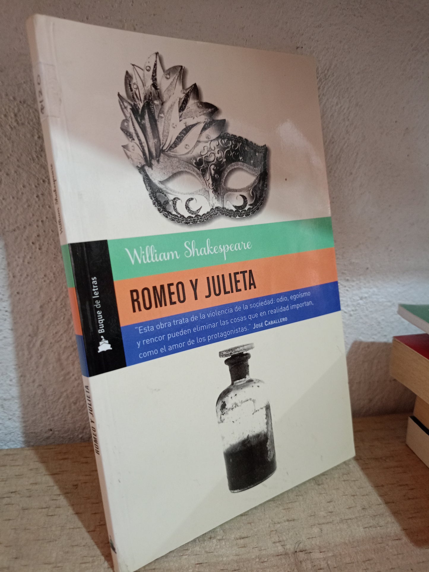 ROMEO Y JULIETA POR WILLIAM SHAKESPEARE USADO NOVELA LITERARIO 305