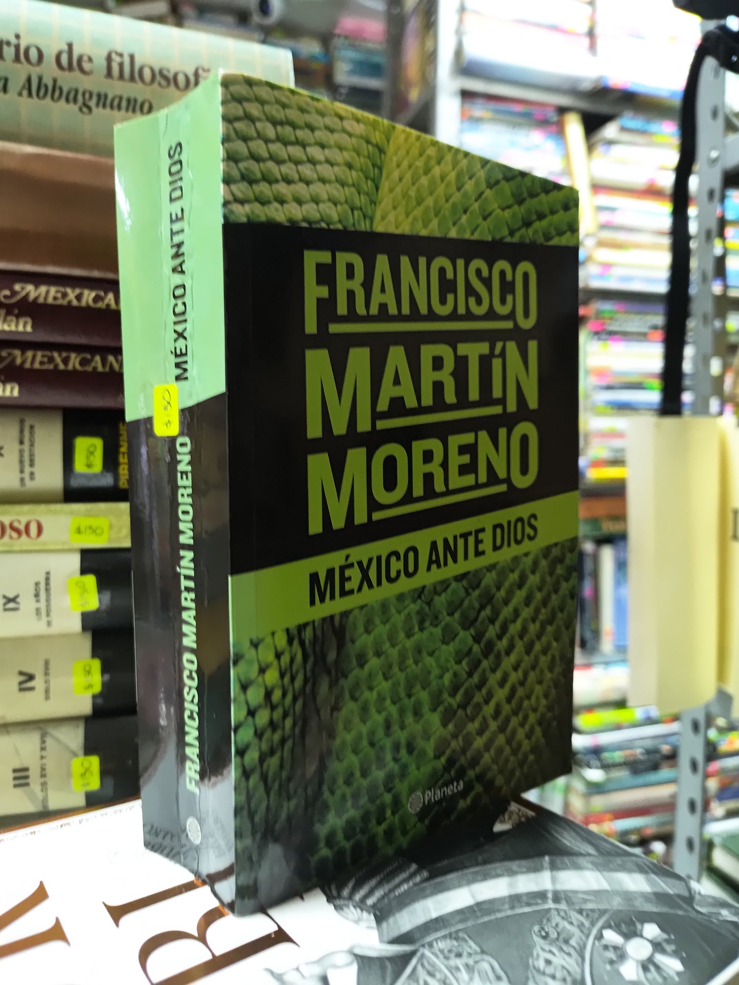 MEXICO ANTE DIOS POR FRANCISCO MARTIN MORENO USADO POLITICA JUAREZ 507
