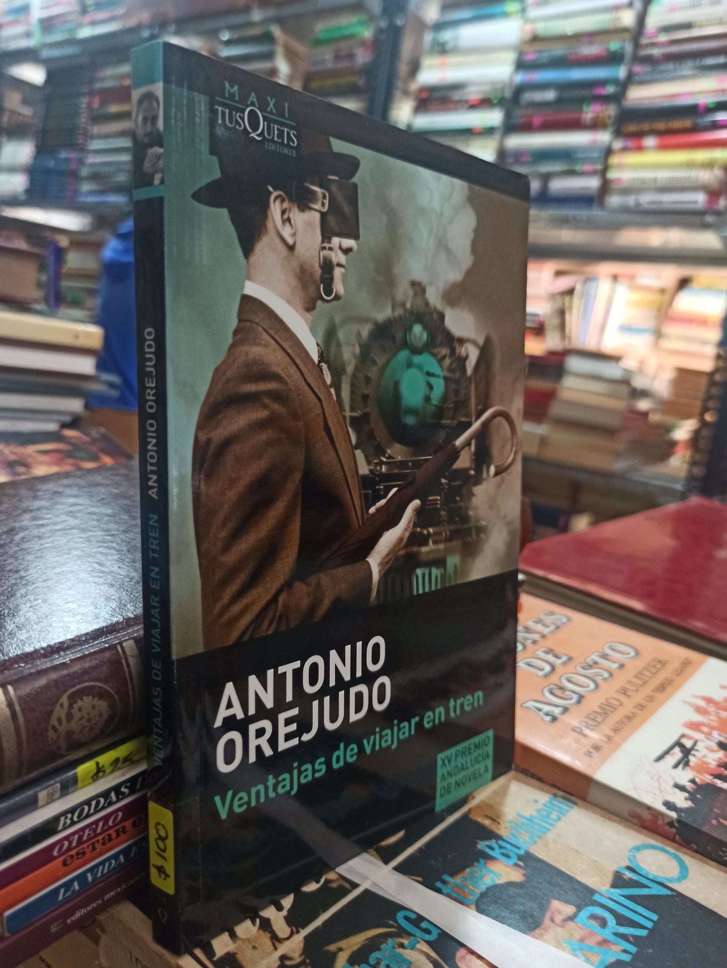 VENTAJAS DE VIAJAR EN TREN POR ANTONIO OREJUDO USADO NOVELAS ALDAMA