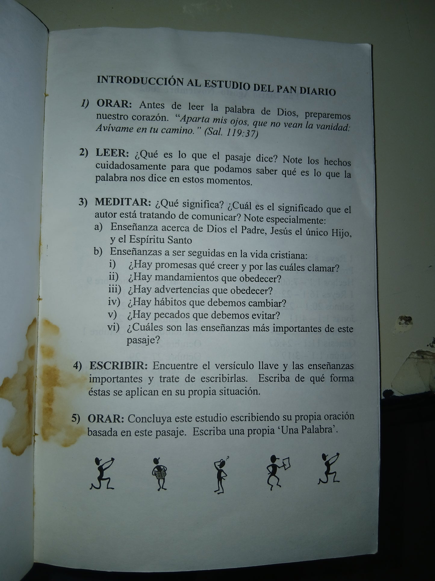 PAN DIARIO POR LA FRATERNIDAD BÍBLICA UNIVERSITARIA USADO RELIGIÓN LITERARIO 207