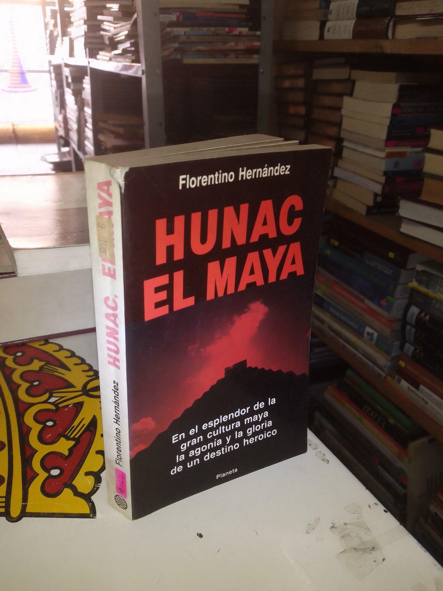 HUNAC EL MAYA POR FLORENTINO HERNÁNDEZ USADO NOVELA LITERARIO 207