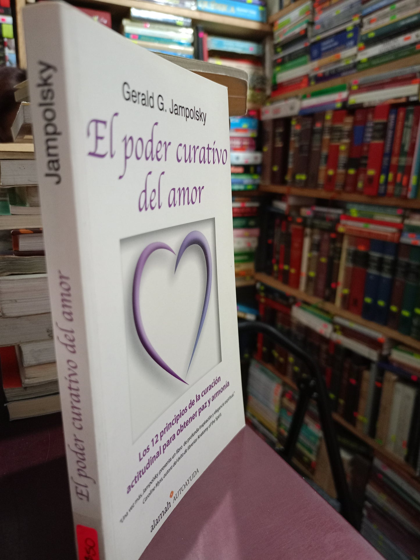 EL PODER CURATIVO DEL AMOR POR GERALD G JAMPOLSKY USADO S PERSONAL LITERARIO #305