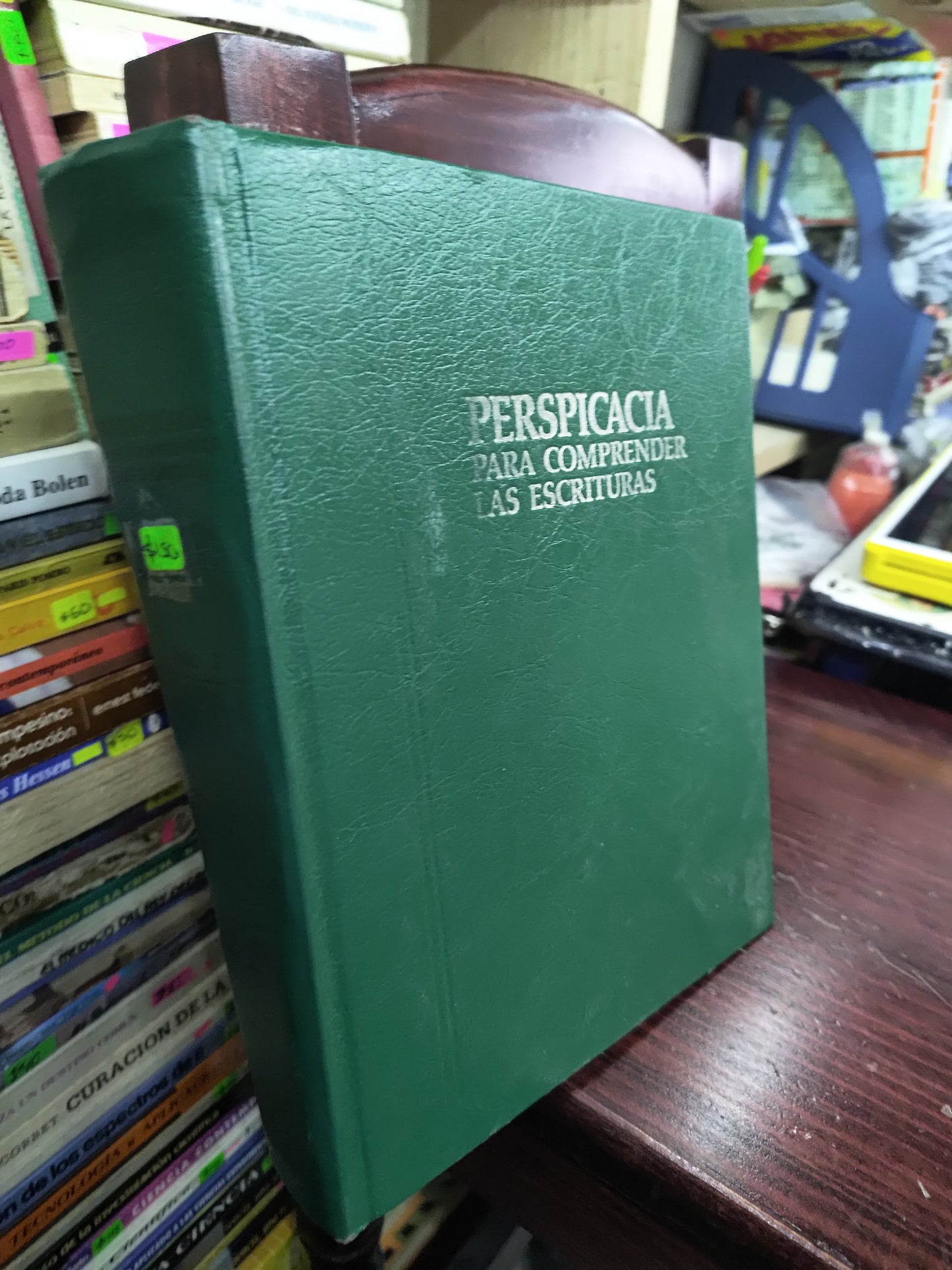 PERSPICACIA PARA COMPRENDER LAS ESCRITURAS POR VOL 2 POR EDITORIAL WATCHTOWER USADO RELIGION LITERARIO 207